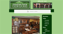 Desktop Screenshot of mountainhomefurnishings.net